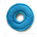 natural non-toxic loofah sponge circular dog toy